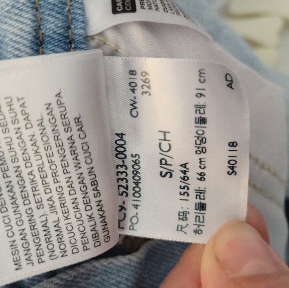 Levis Shortalls Light Blue Denim Overalls Small - Picture 3 of 8